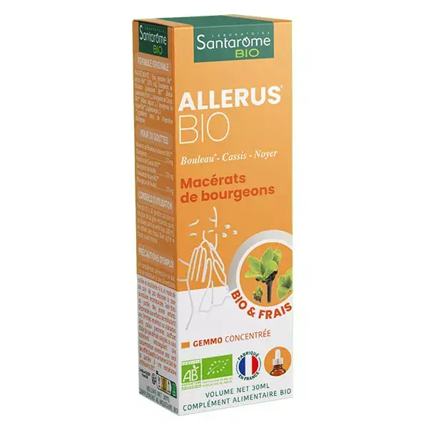 Santarome Organic Blossom Trio Complex Allergy Remedy Pipette Bottle 30ml 
