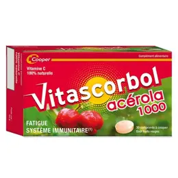 Vitascorbol Acérola 1000 30 comprimés