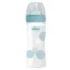 Chicco Biberon Bien-Être en Verre Débit Lent +0m Bleu 240ml