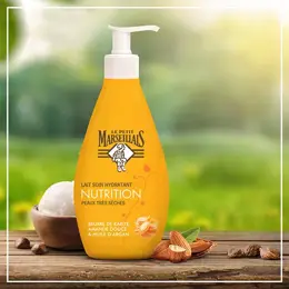 Le Petit Marseillais Lait  Hydratant  Karité, Amande Douce et Argan 250ml