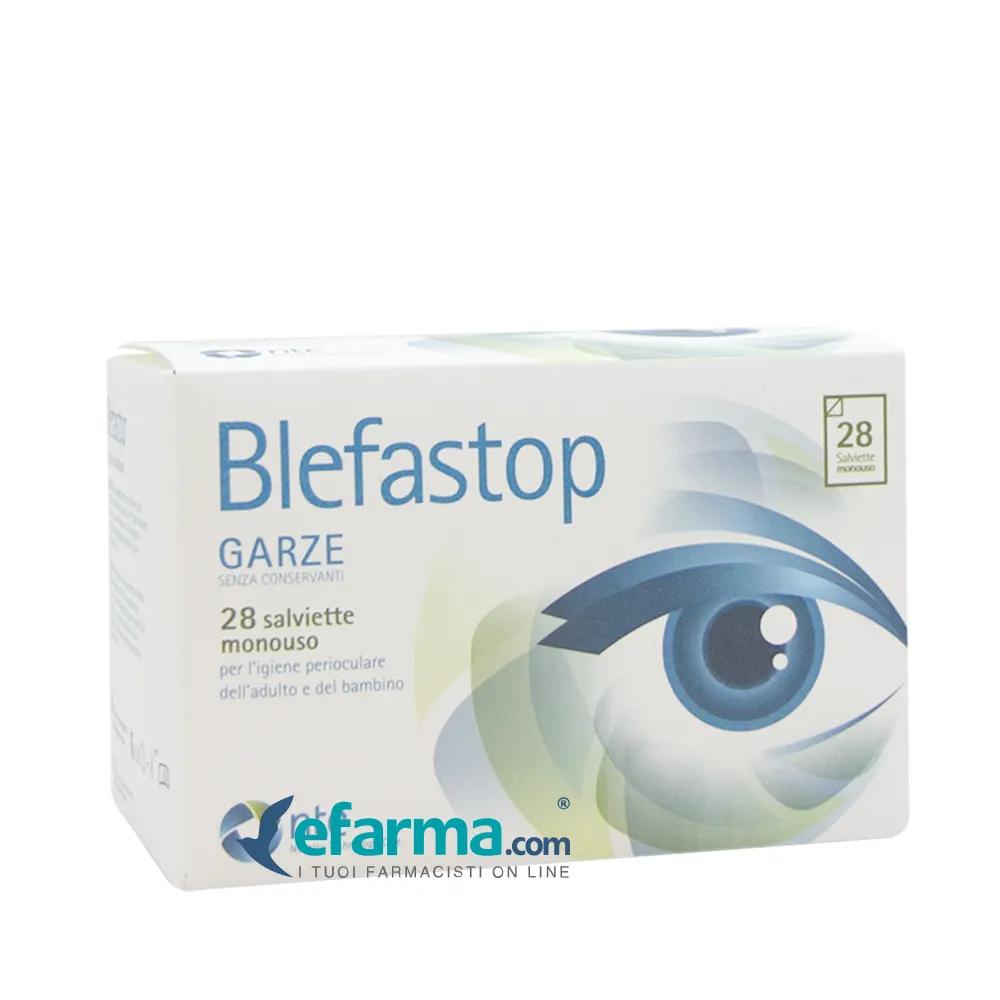 Blefastop Garze Oculari In Cotone Monouso Lenitive 28 Pezzi