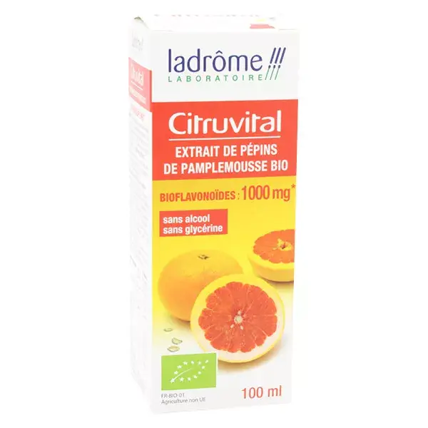 Ladrome Citruvital BIO 100 ml Grapefruit seed extract