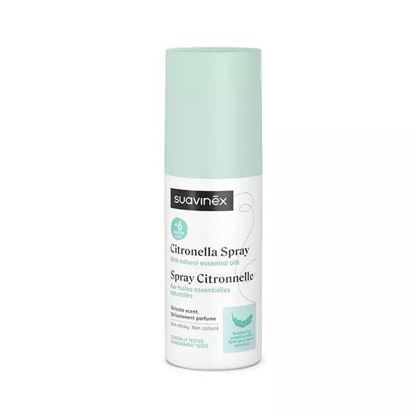 Suavinex Spray Antimosquitos Bebé Limoncillo 6M+ 100 mL