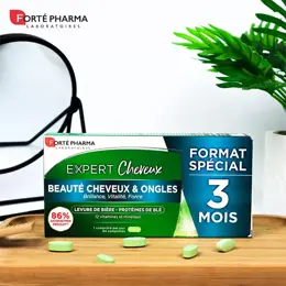 Forté Pharma Expert Beauté Cheveux Ongles Levure de bière 84 comprimés