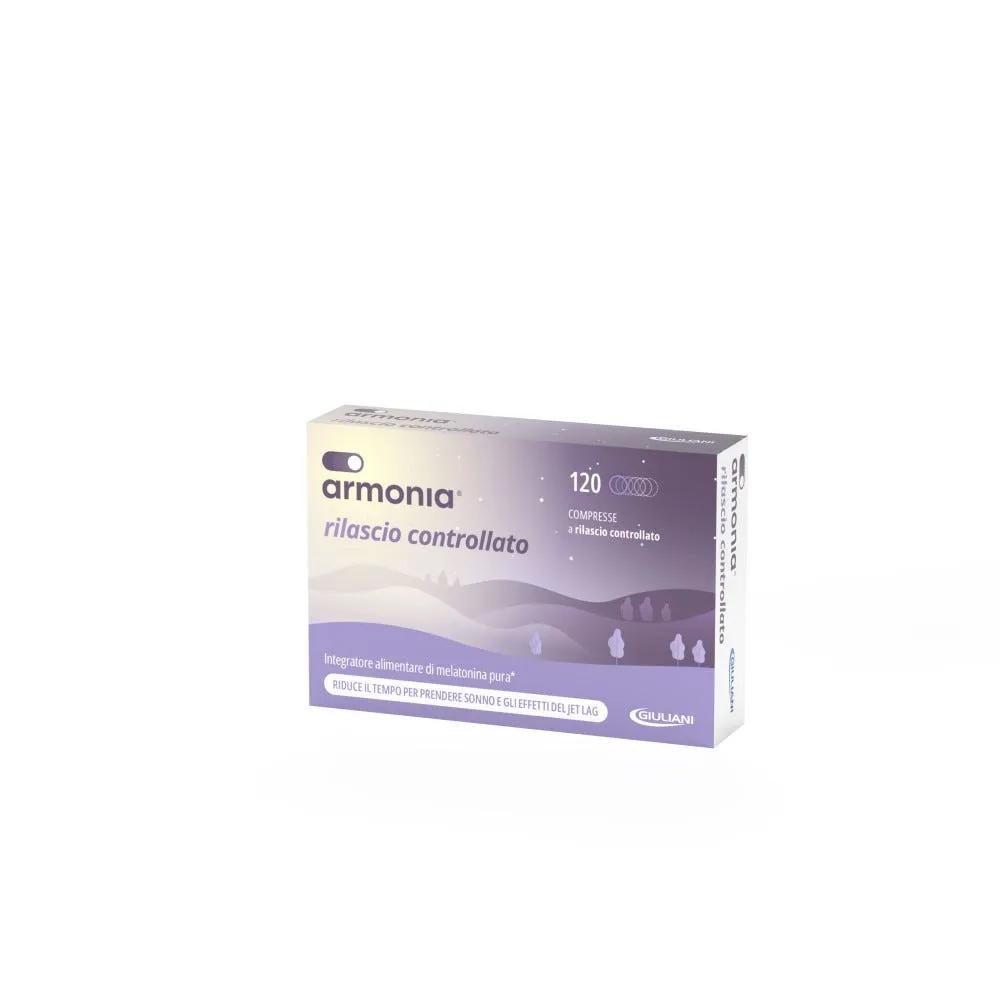 Armonia Rilascio Controllato 1Mg Melatonina Integratore Sonno 120 Compresse