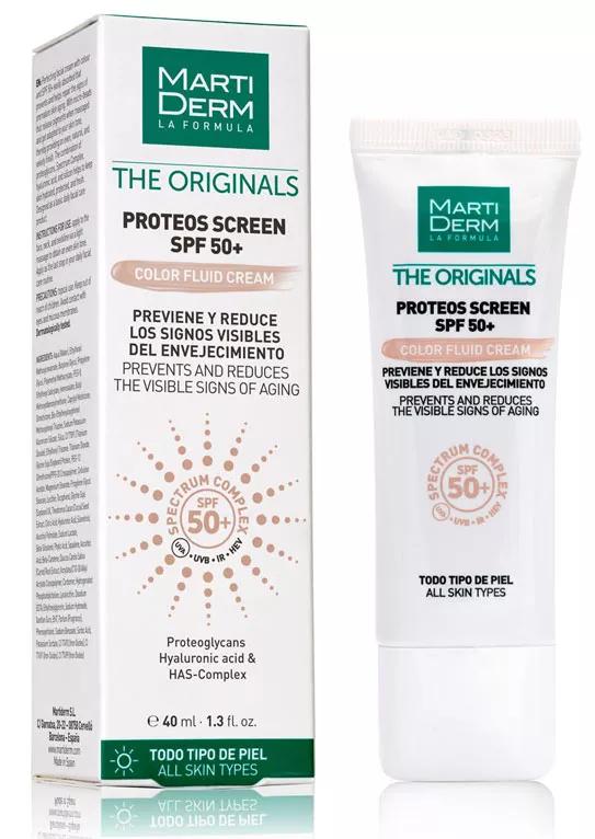 Martiderm The Originals Proteos Screen SPF 50+ Colour Fluid Cream 40 ml