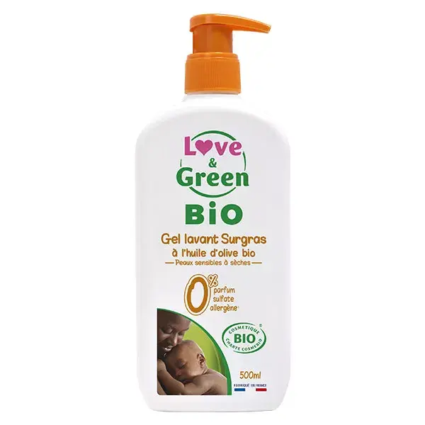 Love & Green Gel Lavant Surgras Bio 500ml