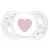Luc and Léa lollipop Silicone heart Rose 0 - 2 m