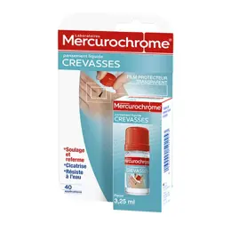 Mercurochrome Pansement Liquide Crevasses 3,25ml