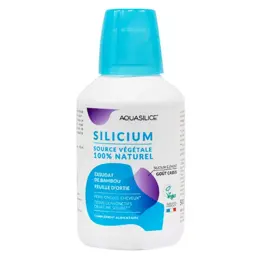 Aquasilice Silicium Organique Source Végétale Goût Cassis 500ml