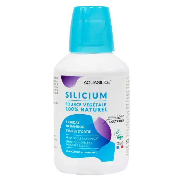 Silicium Organique Fructivia - Flacon 500 Ml, Complément Alimentaire, Neuf
