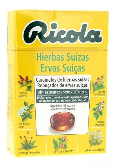 Ricola Caramelos Sem Azucar 50G Hierba Stevia