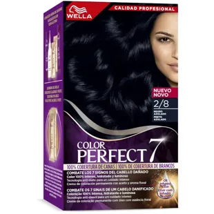 Wella Color Perfect – 2/8 Bläuliches Schwarz