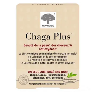 Vitalco New Nordic Chaga Plus Pelle-Capelli - 30 compresse