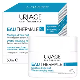 Uriage Eau Thermale Masque Eau Nuit Hydratant Lissant 50ml