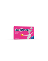 Buscofen Act 400 mg Ibuprofene Analgesico 20 Capsule Molli