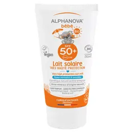 Alphanova Sun Bébé Lait Solaire Bio SPF50+ 50ml