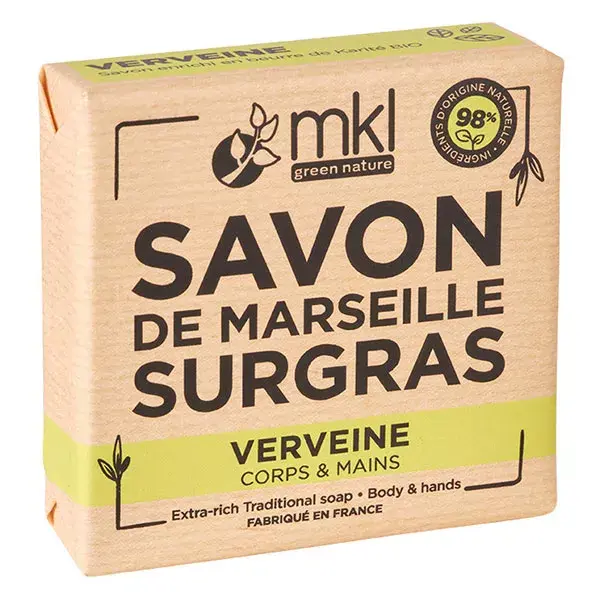 MKL Green Nature Savon de Marseille Verveine 100g