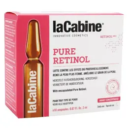 LACABINE- RETINOL PURE AMPOULES 10X2ML FR+NL+DE