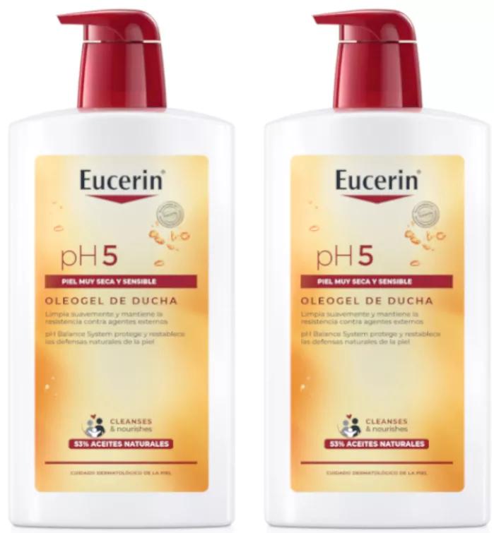 Eucerin pH5 Oleogel Shower 2x1 Liter