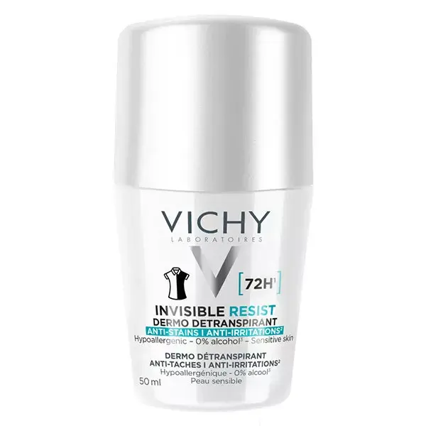 Vichy Vichy Dermo-Deperspirant Invisible Protect 72H Anti-Stain Anti-Irritation 50ml