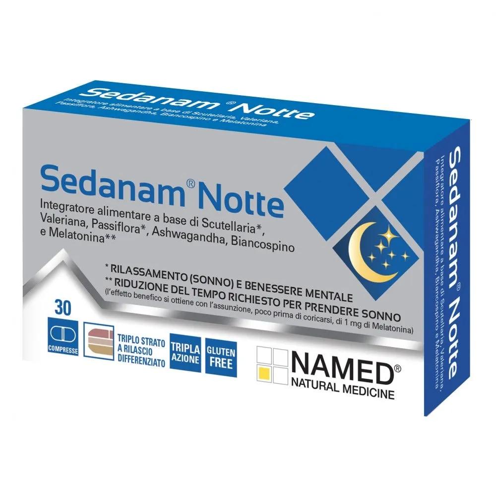 Sedanam Notte Integratore Sonno 30 Compresse