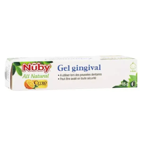 Nuby Citrogantix Gel Gingival +4m 15g