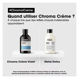 L'Oréal Professionnel Serie Expert Chroma Crème Shampoing Bleu Crème Neutralisante Reflets Oranges 300ml