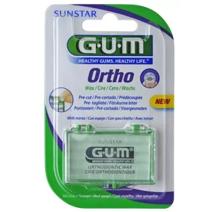 Gum Ortho wax orthodontics with mirror