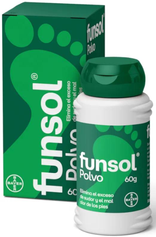 Funsol Poeder voor Zweet en Voetgeur 60gr