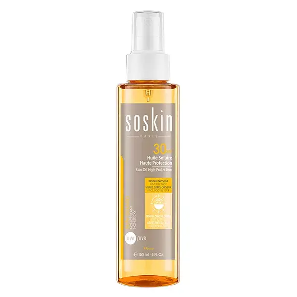 SOSkin Huile Solaire SPF30 150ml