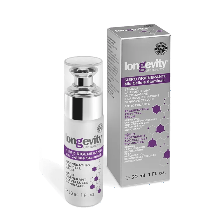 Longevity Siero Rigenerante alle Cellule Staminali 30 ml