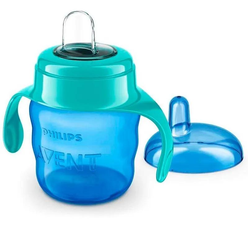 Leerbeker met Handvat Avent SCF551 / 03 200ml Blauw
