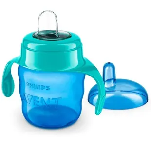 Leerbeker met Handvat Avent SCF551 / 03 200ml Blauw