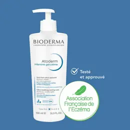 Bioderma Atoderm Intensive Gel-Crème Apaisant Peaux Très Sèches Atopiques 500ml