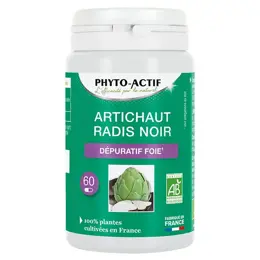 Phyto-Actif Artichaut et Radis Noir Bio 60 gélules