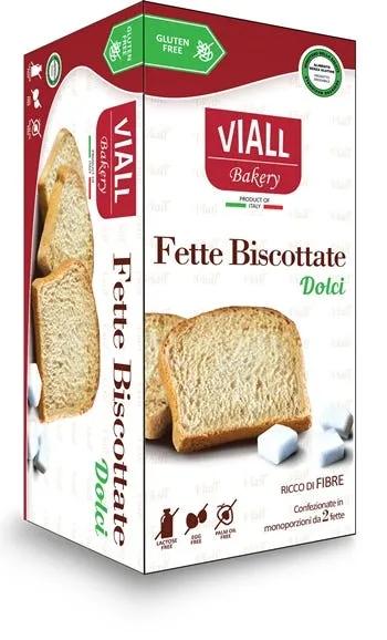 Viall Fette Biscottate Dolci Senza Glutine 200 g