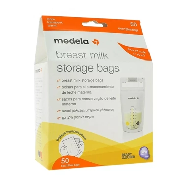  Medela Bolsas de almacenamiento de leche materna, 100