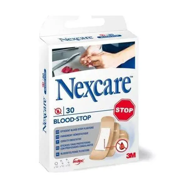 Apósitos Nexcare sangre parada 30