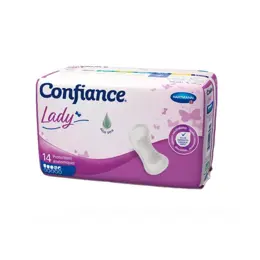 Hartmann Confiance Lady Protections Anatomiques à l'Aloe Vera 4,5 Gouttes 14 unités