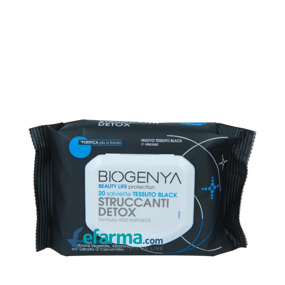 Biogenya Salviette Struccanti Detox 20 Pezzi