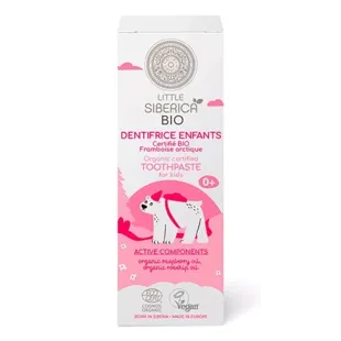 Natura Siberica Organic Children&#39;s Toothpaste Arctic Raspberry 60 g