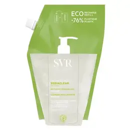 SVR Sebiaclear Eau Micellaire 400ml + Eco-Recharge 400ml Peaux Acnéiques