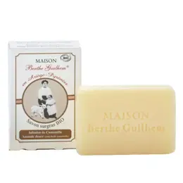 Maison Berthe Guilhem Savon Camomille, Huile Végétale Amande Douce Bio 100g