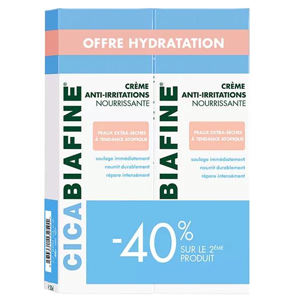 Cicabiafine Crema Idratante Anti Irritazioni Lotto di 2 x 200ml
