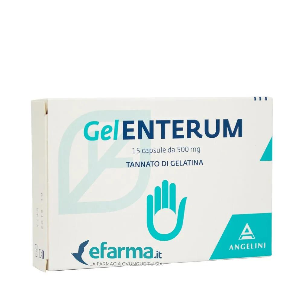 GelEnterum Adulti Integratore Intestinale 15 Capsule da 500 mg