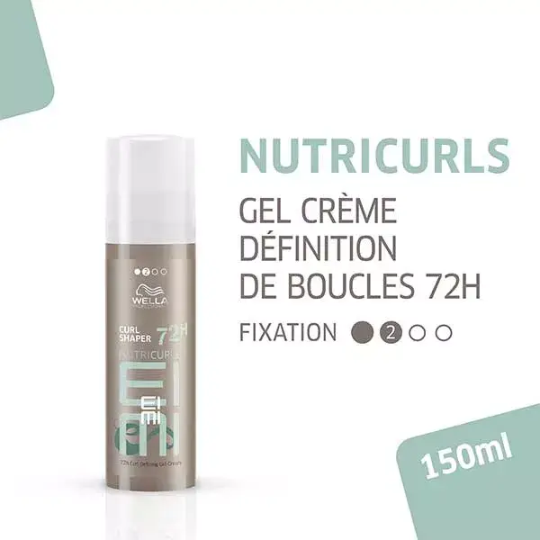 Wella Professionals EIMI Nutricurls Curl Shaper Gel Crème Définition de Boucles 150ml