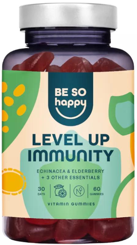 Be So Happy Level Up Immunity 60 Vegetarian Gummies