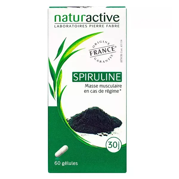 Naturactive Elusanes Spirulina 60 cpsulas