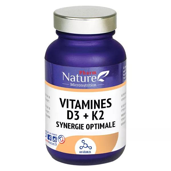 Nature Attitude Vitaminas D3 + K2 60 comprimidos